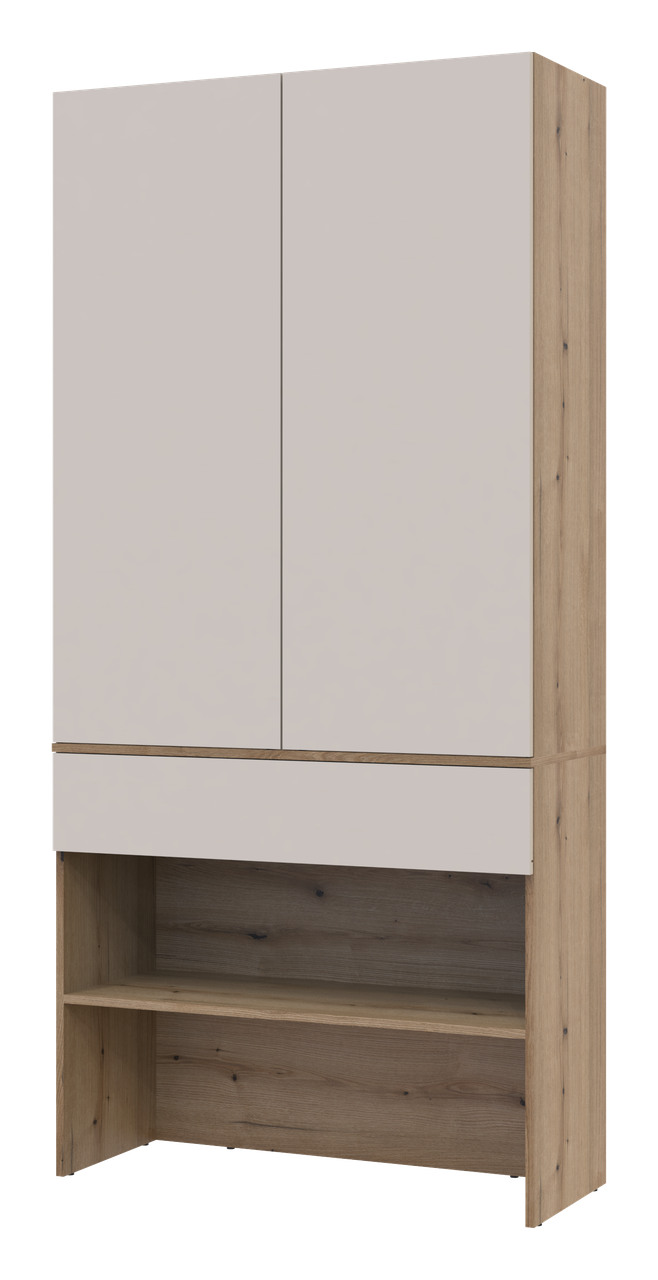 Прихожая Doros Сплит Дуб Артизан/Кашемир ДСП 94х39х200 (44900270)