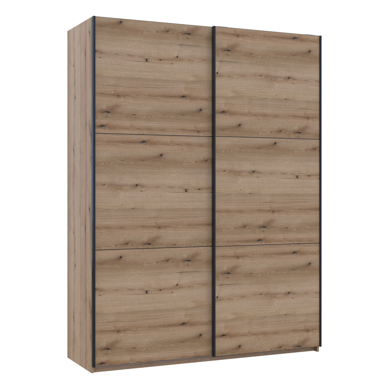 Шкаф купе Doros G-Caiser Дуб Эвок 2 ДСП / 3 части 180х60х240 (80737748)