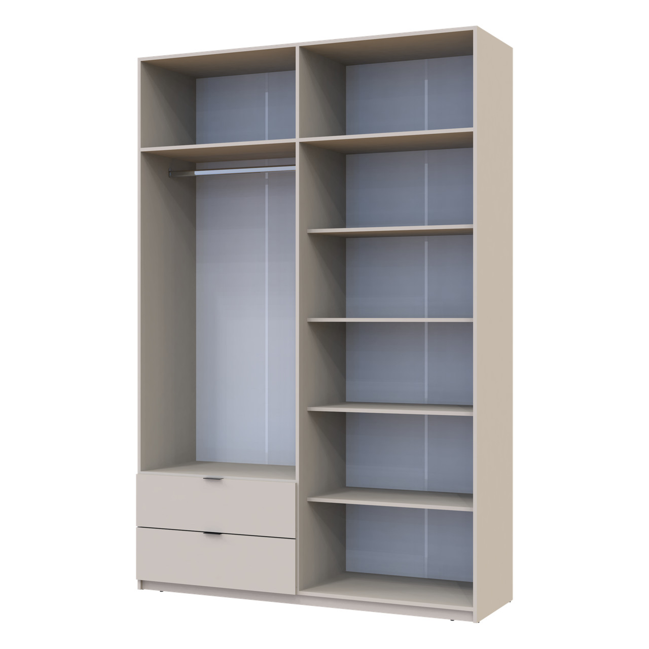 Распашной шкаф для одежды Doros Лукас Кашемир 180х50х240 (80737729)