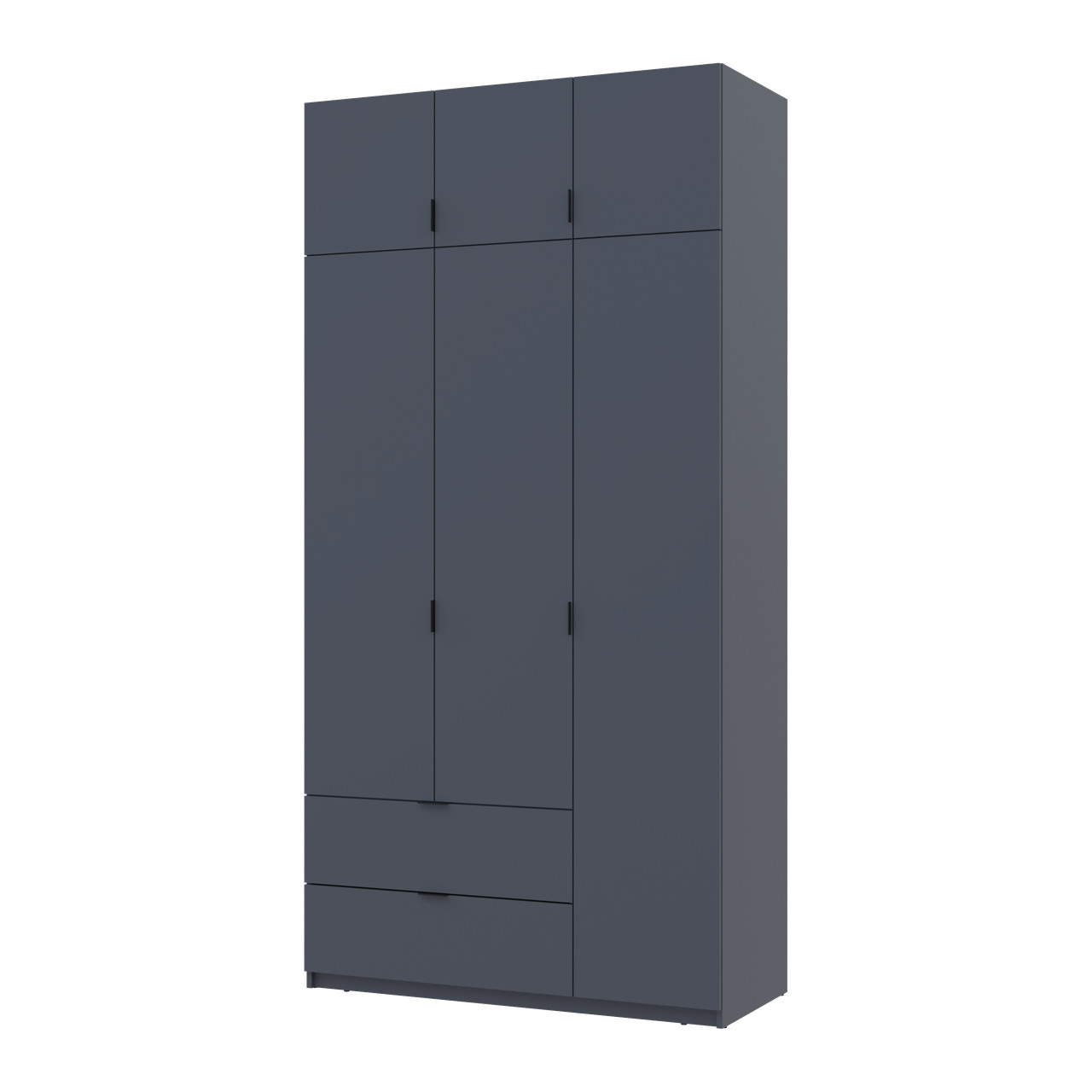 Распашной шкаф для одежды Doros Лукас Графит 3ДСП 120х50х240 (80737797)