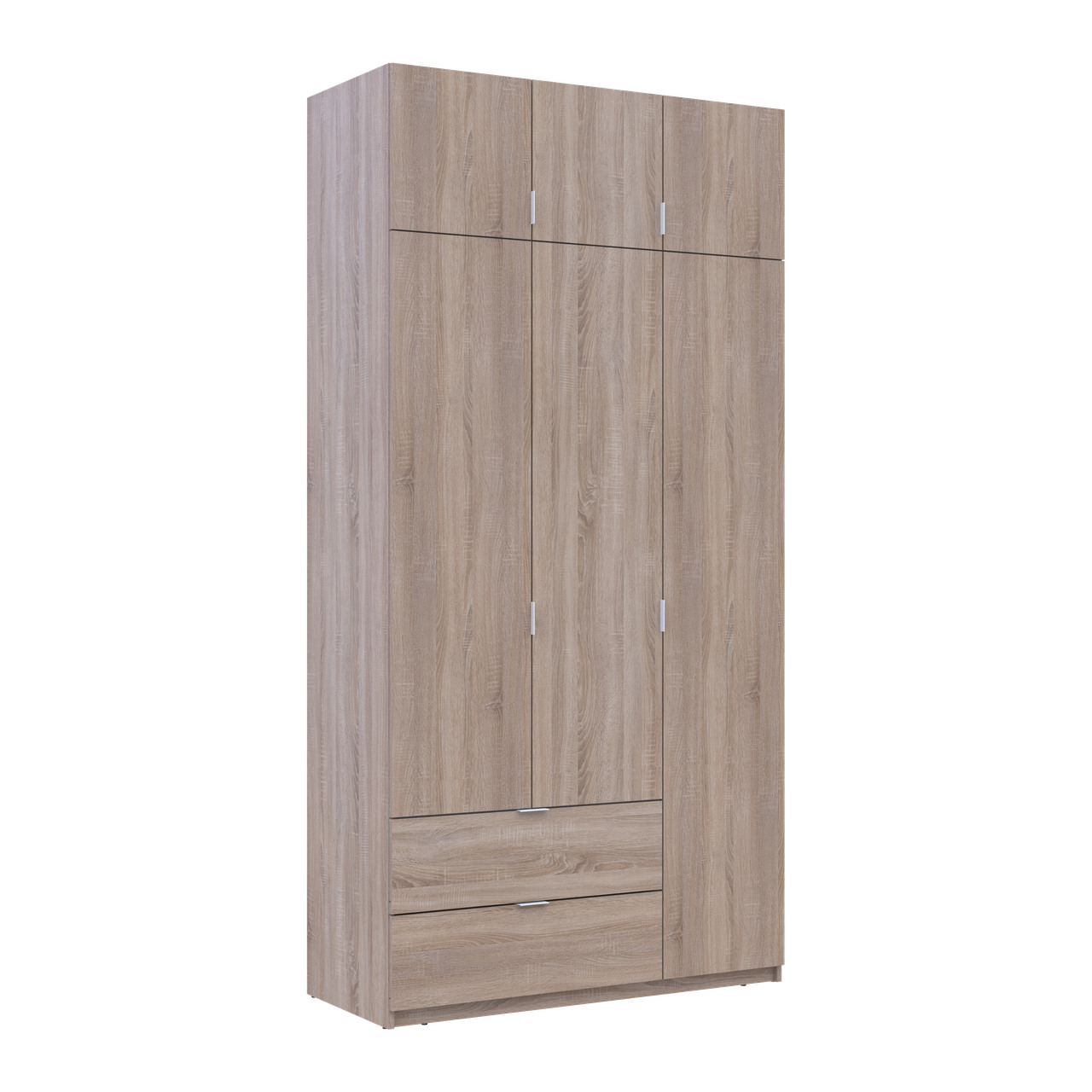 Распашной шкаф для одежды Doros Лукас Дуб Сонома 3ДСП 120х50х240 (80737799)