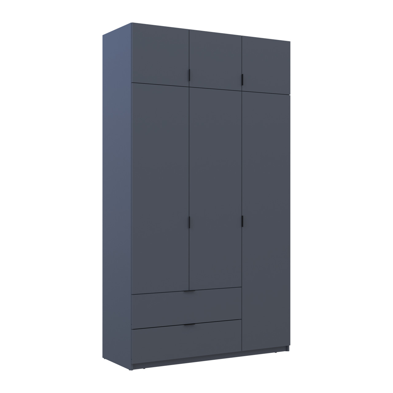 Распашной шкаф для одежды Doros Лукас Графит 3ДСП 135х50х240 (80737801)