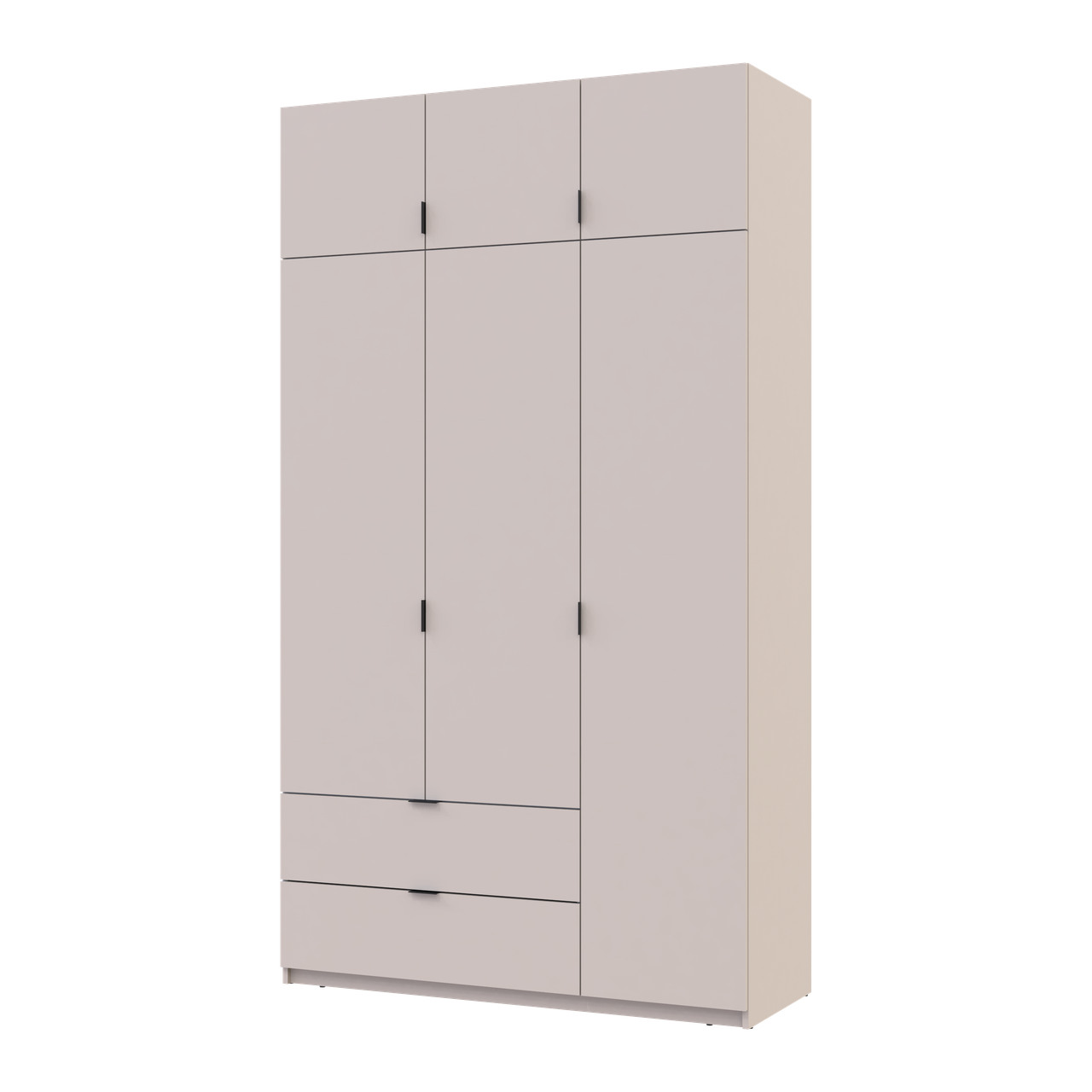 Распашной шкаф для одежды Doros Лукас Кашемир 3ДСП 135х50х240 (80737802)