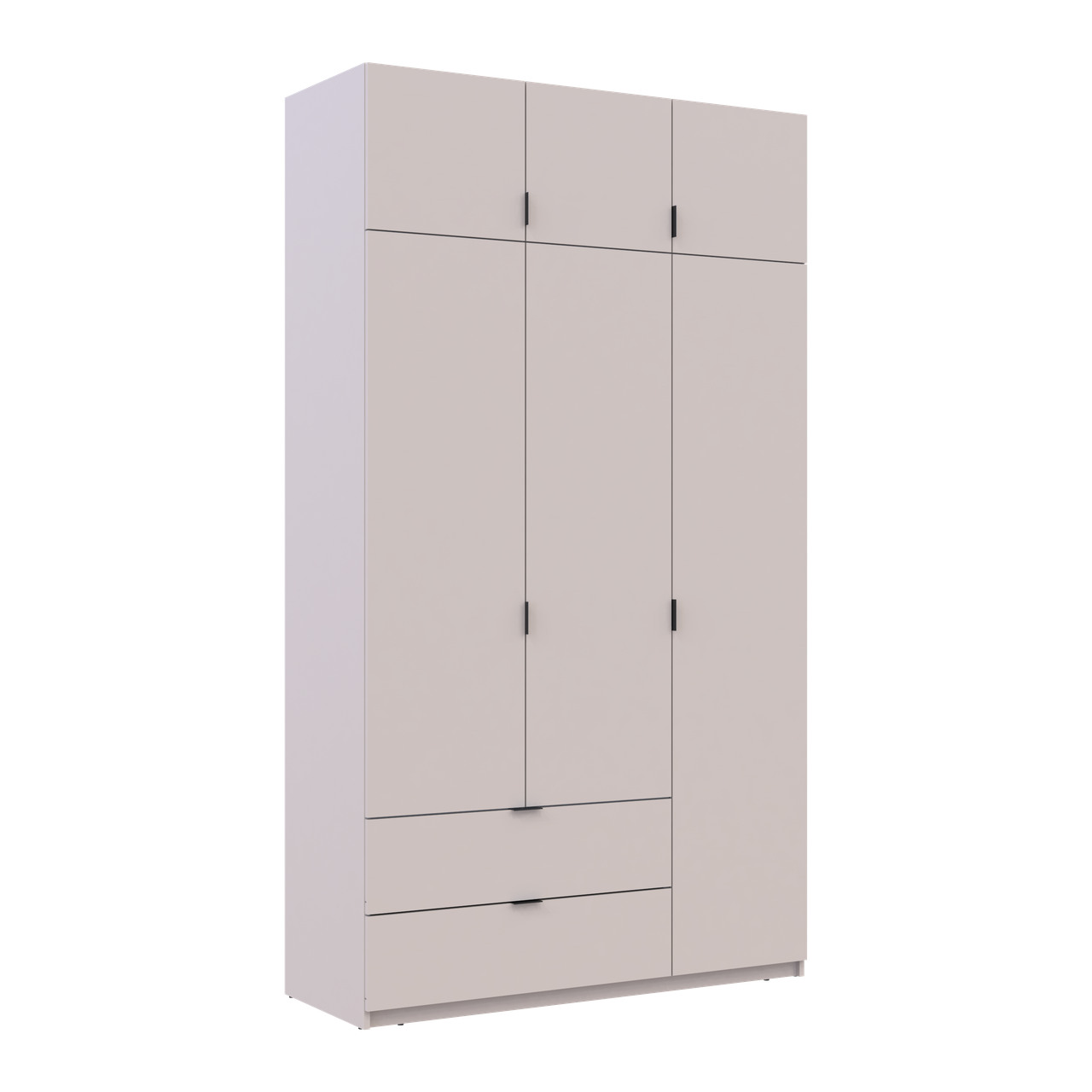 Распашной шкаф для одежды Doros Лукас Кашемир 3ДСП 135х50х240 (80737802)