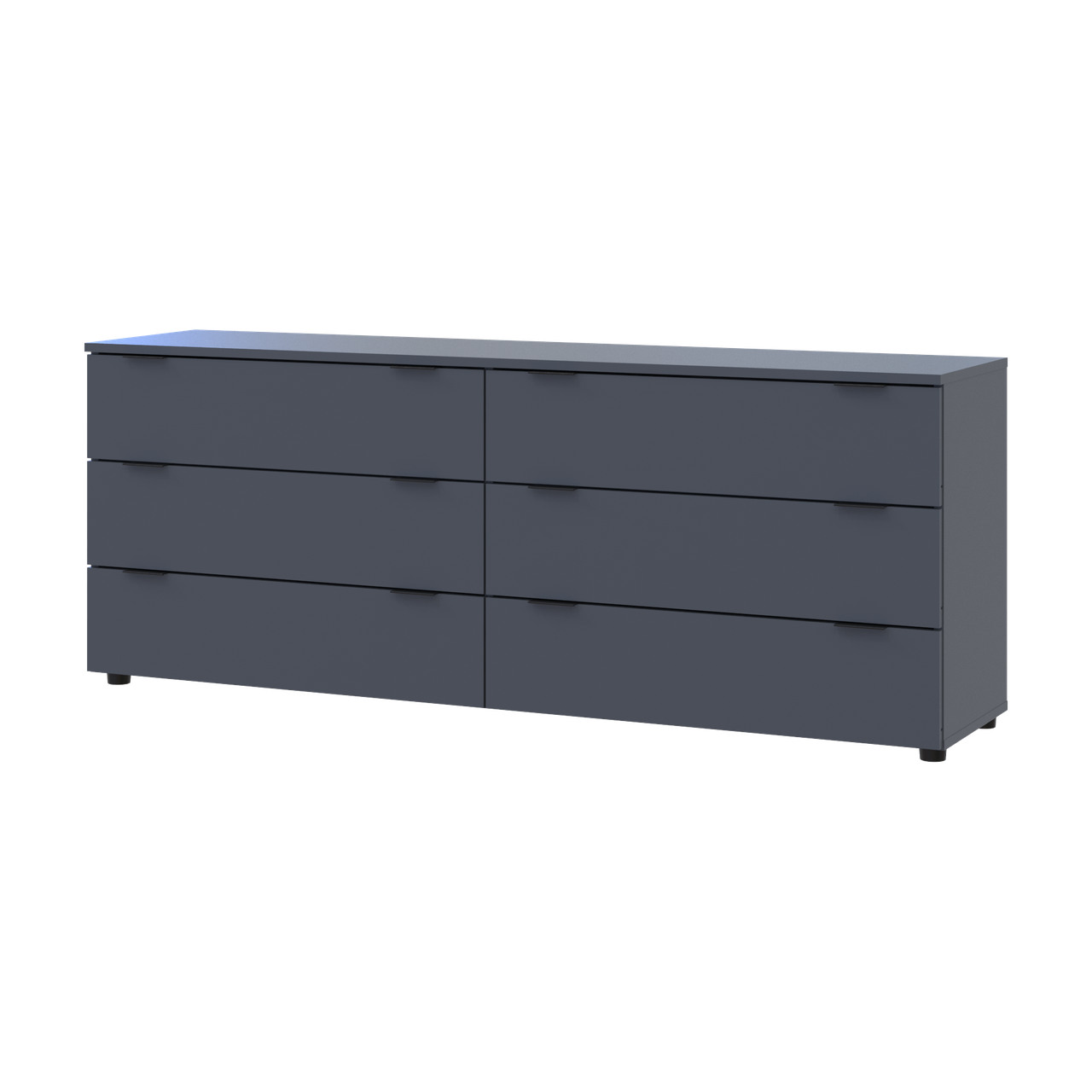 Комод Doros Рон 9 Графит 6 Ящичков 160х38х62 (41516176)