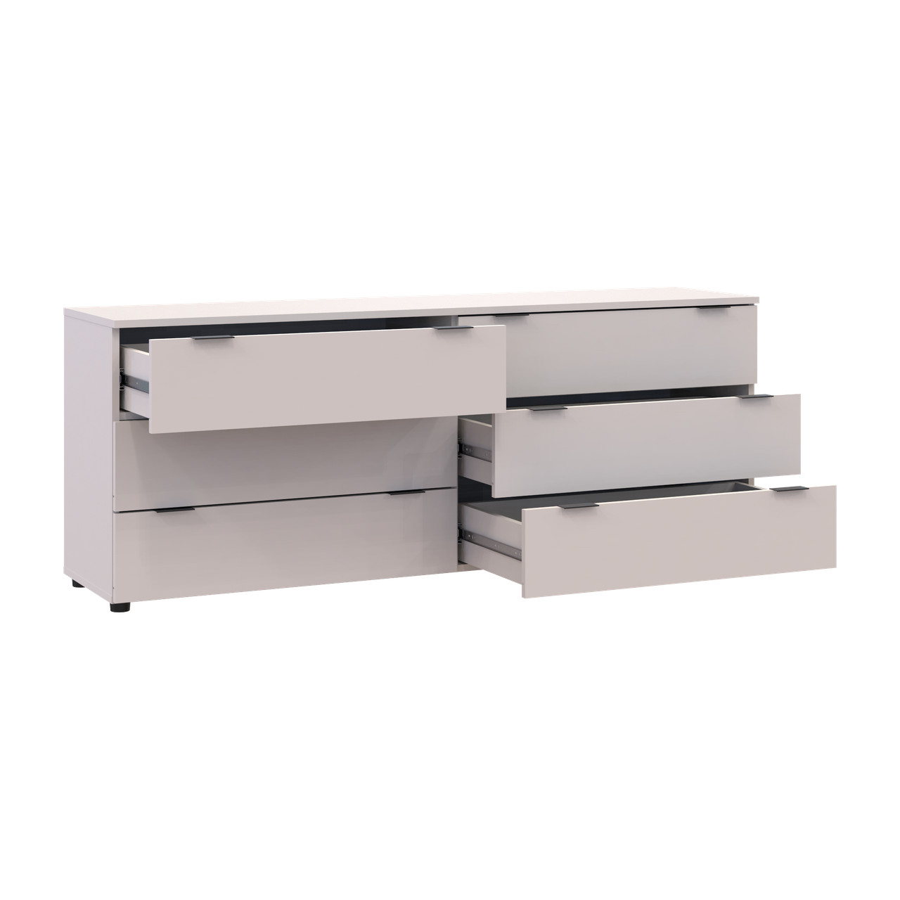 Комод Doros Рон 9 Кашемир 6 ящичков 160х38х62 (41516174)