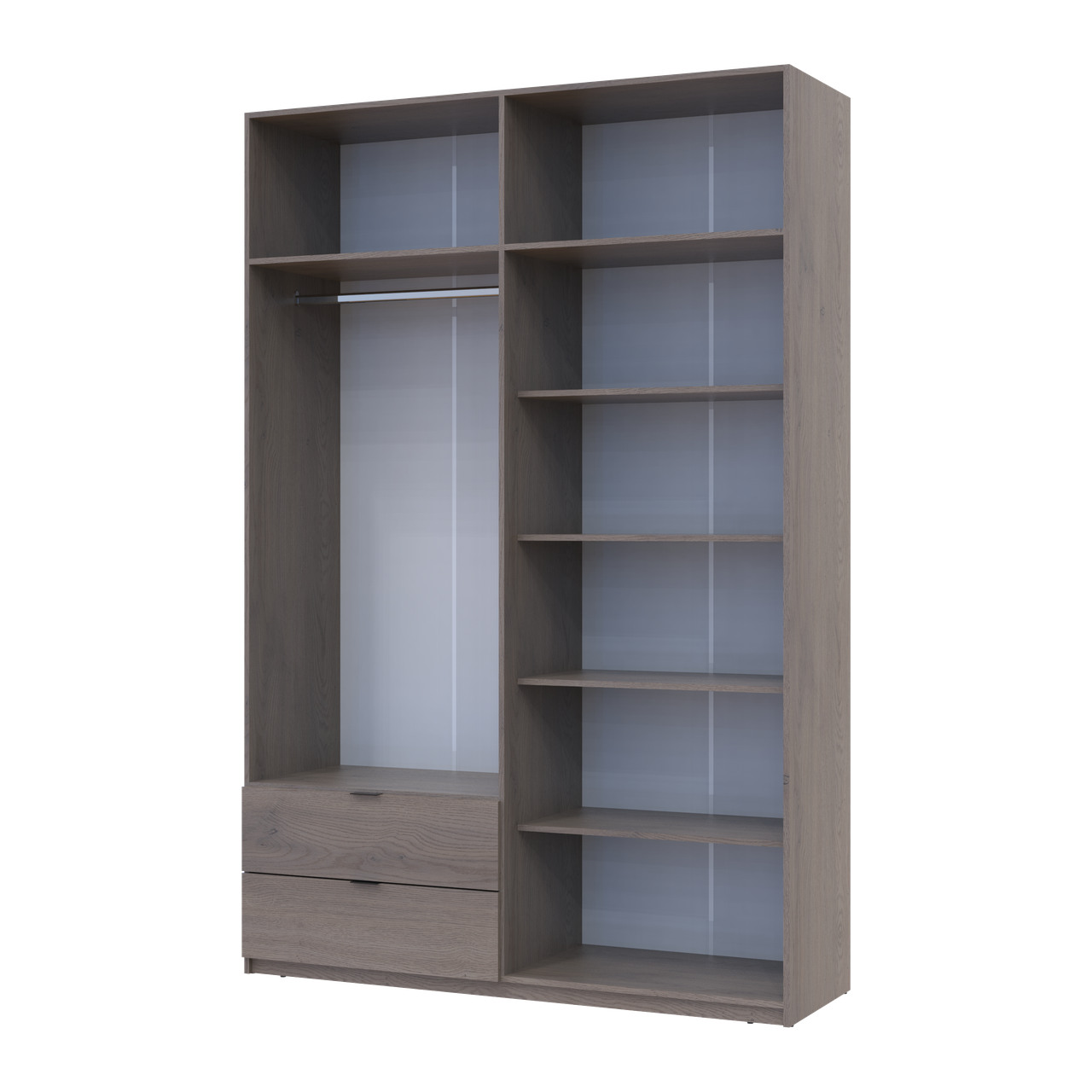 Распашной Шкаф для одежды Doros Лукас Канноло/Канноло 160х50х240 (44900366)