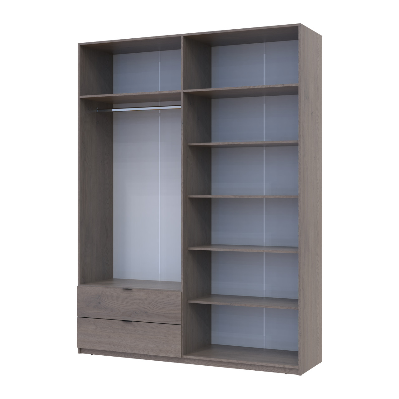Распашной шкаф для одежды Doros Лукас Канноло/Канноло 180х50х240 (44900367)