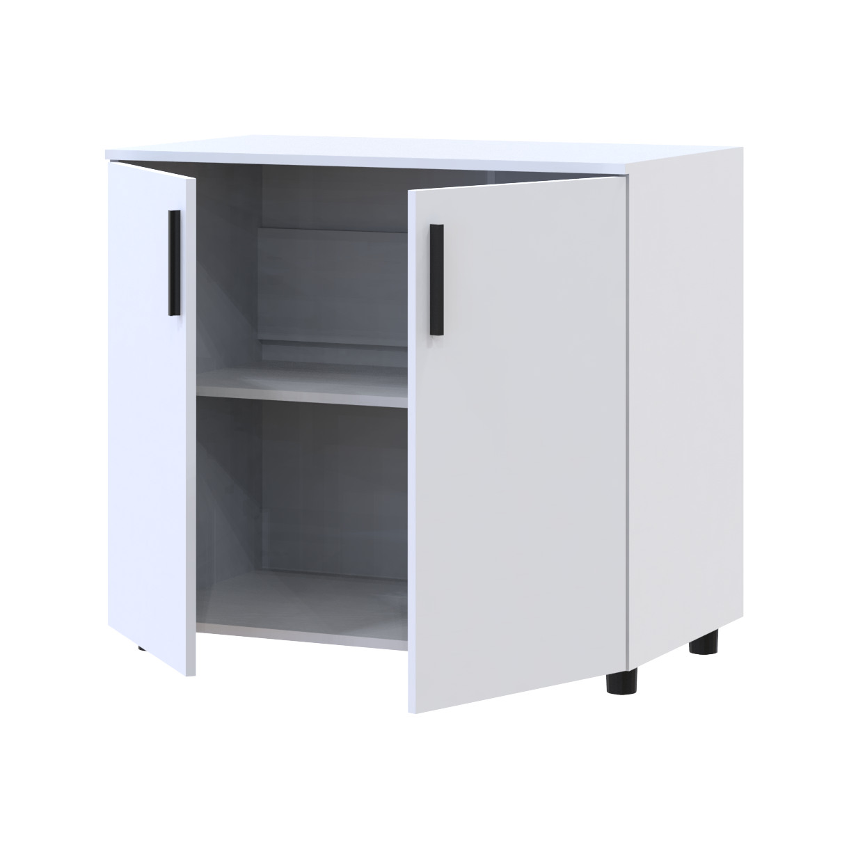 Комод Doros Торн Белый 2 ДСП 90х51,6х80 (41510145)