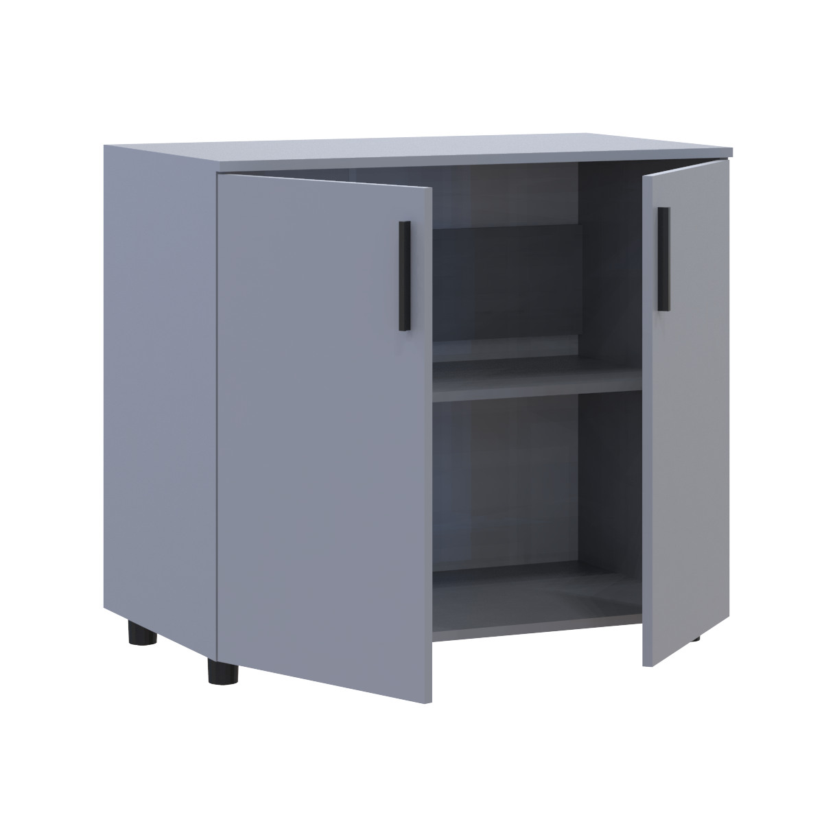 Комод Doros Торн Серый 2 ДСП 90х51,6х80 (41510147)