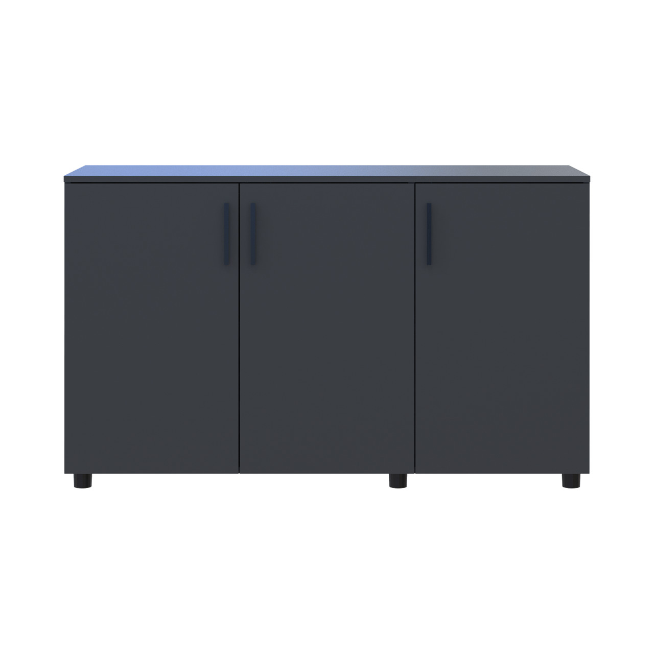 Комод Doros Торн Антрацит 3 ДСП 135×51,6×80 (41510173)