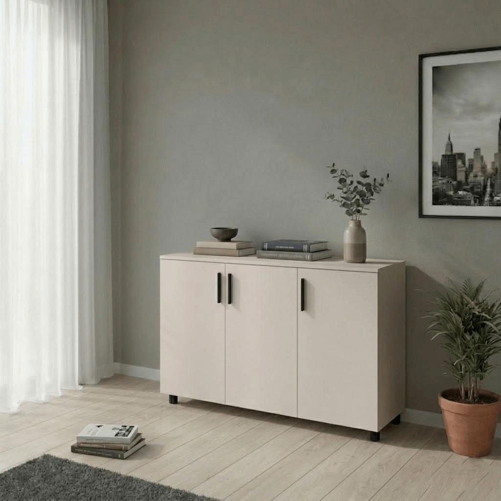 Комод Doros Торн Кашемир 3 ДСП 135х51,6х80 (41510175)