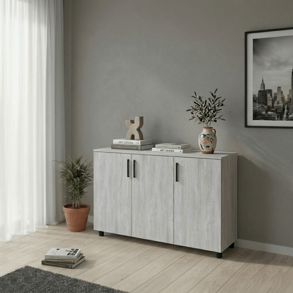 Комод Doros Торн Сосна Натти 3 ДСП 135х51,6х80 (41510167)