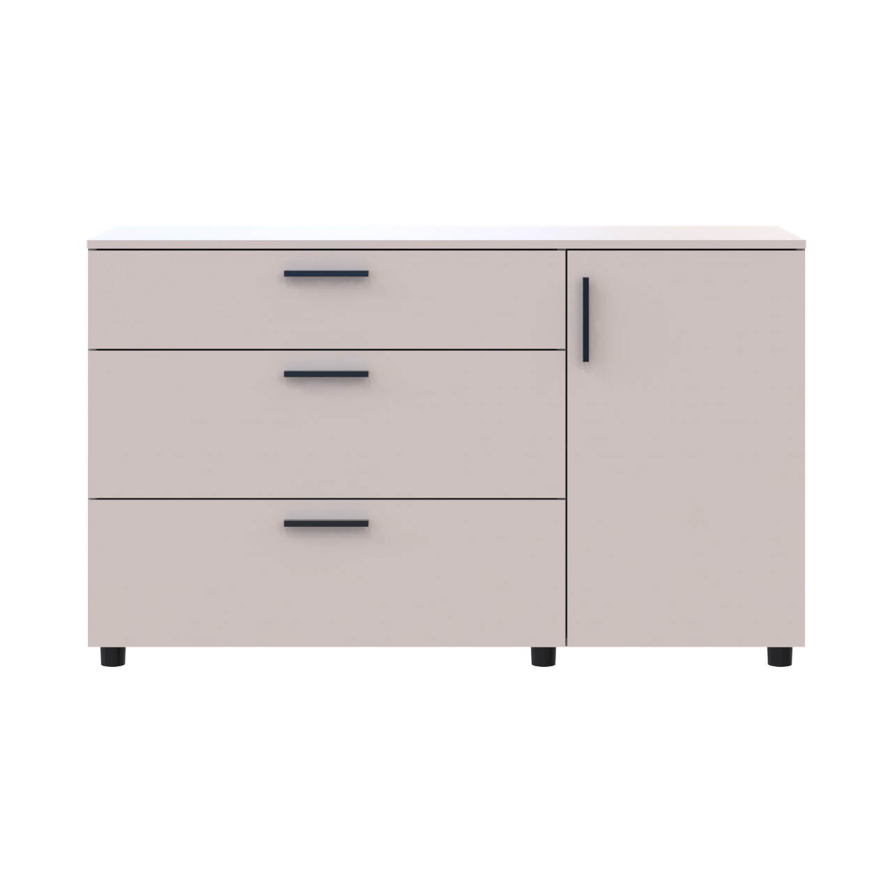 Комод Doros Торн Кашемир 3Ш/1Д 135х51,6х80 (41510187)
