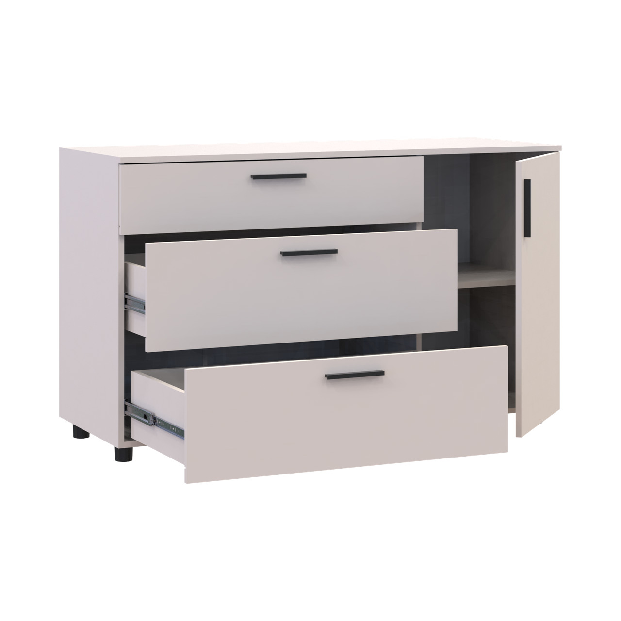 Комод Doros Торн Кашемир 3Ш/1Д 135х51,6х80 (41510187)