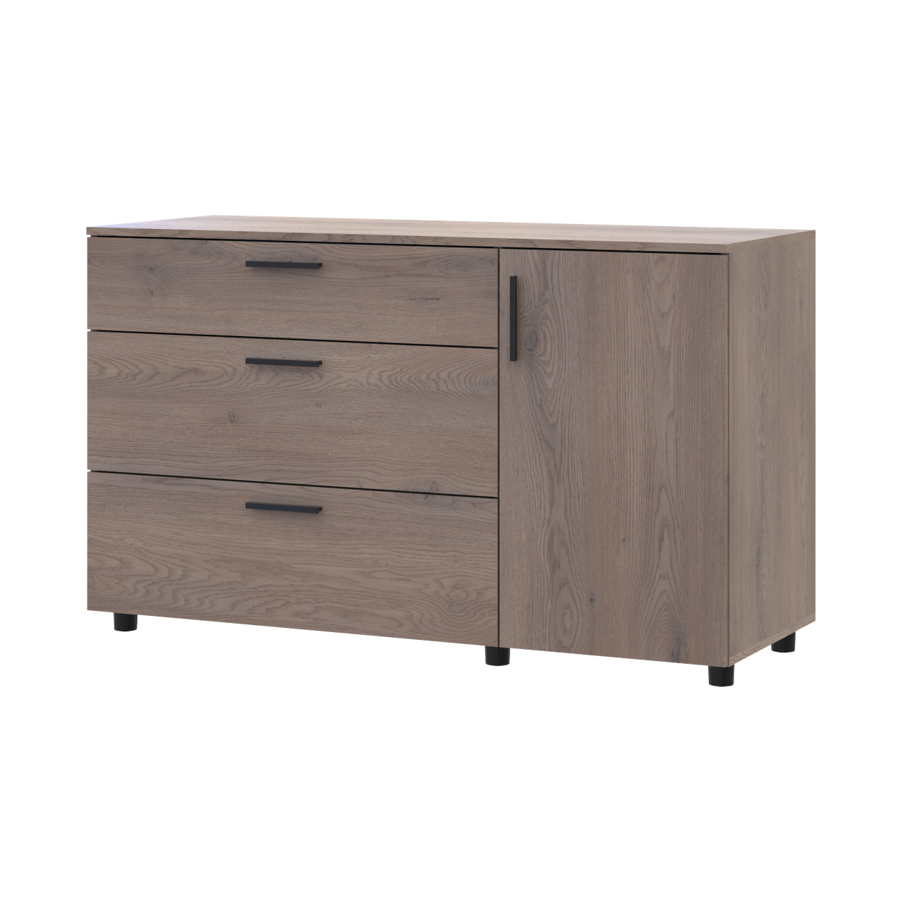Комод Doros Торн Кремона Канноло 3Ш/1Д 135х51,6х80 (41510177)