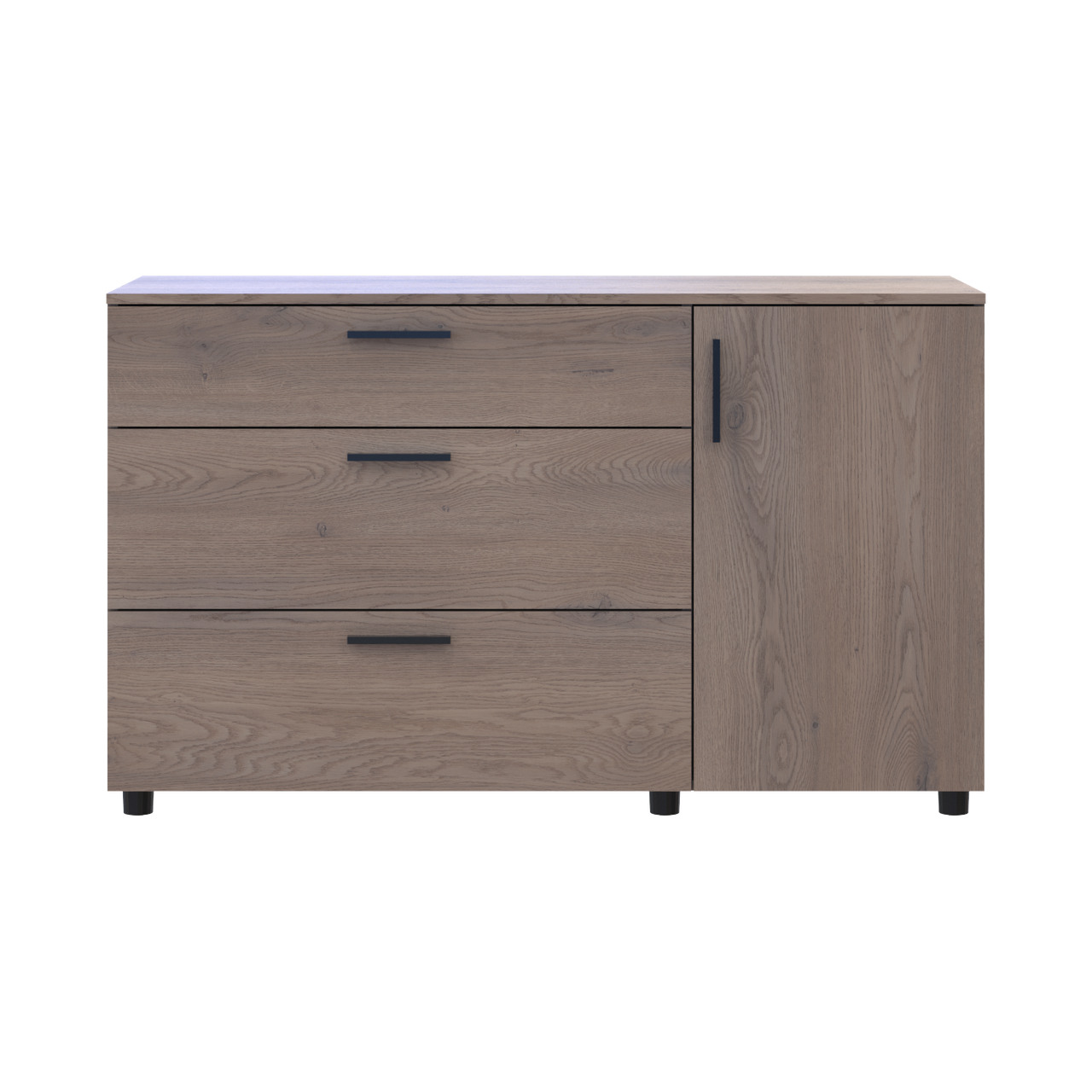 Комод Doros Торн Кремона Канноло 3Ш/1Д 135х51,6х80 (41510177)
