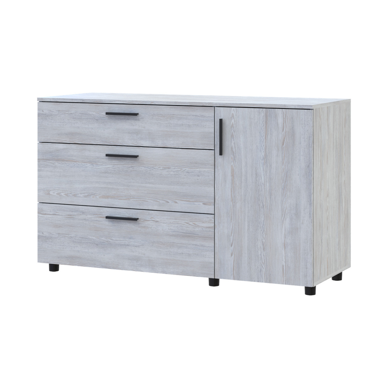 Комод Doros Торн Сосна Натти 3Ш/1Д 135х51.6х80 (41510179)
