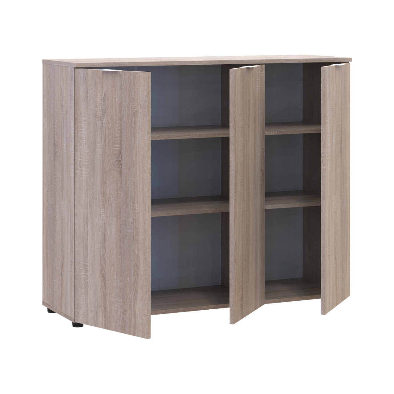 Комод Doros Рон 6 3 фасада Дуб сонома 120х38х100 (41516297)