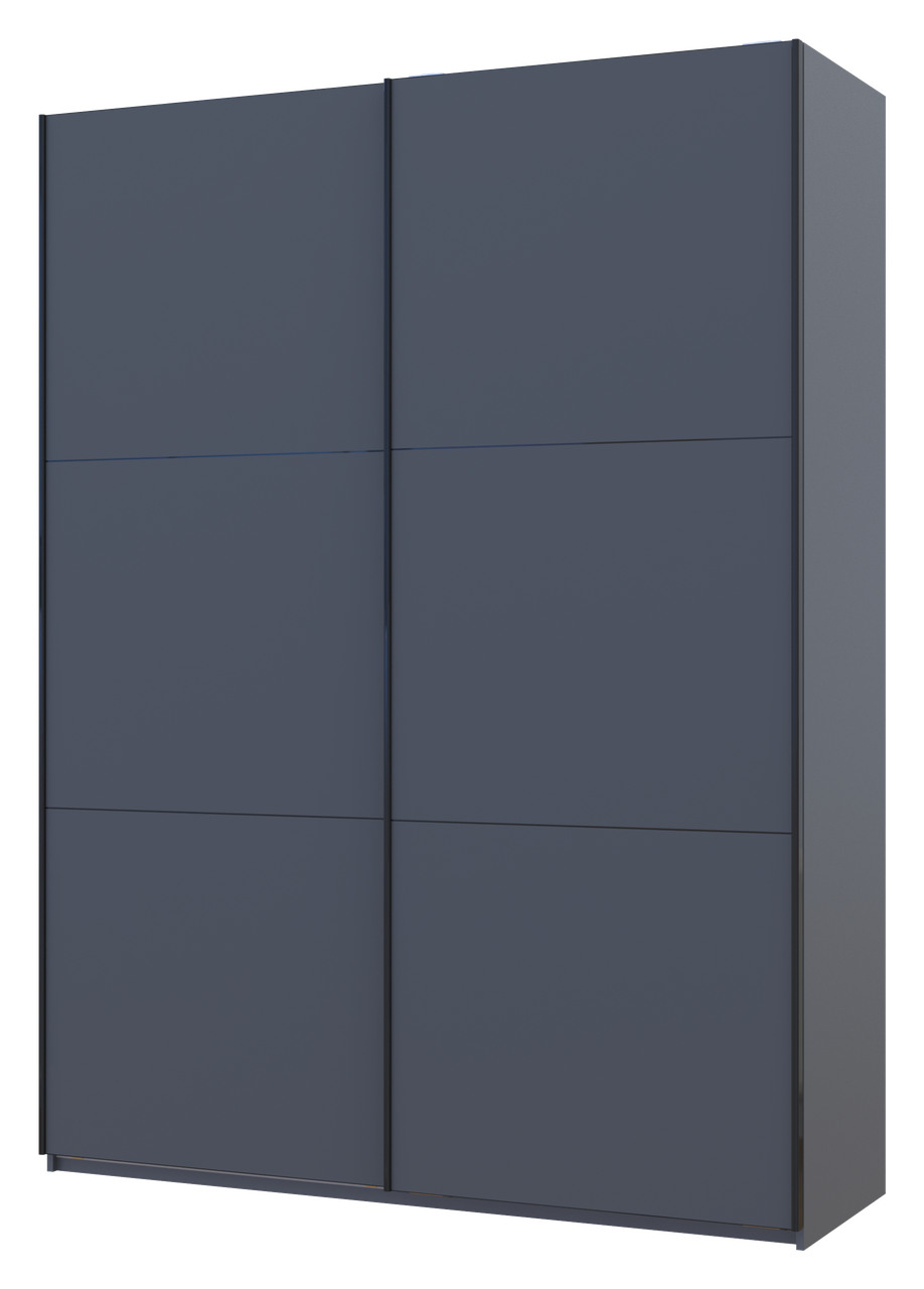 Шкаф купе Doros G-Caiser Антрацит/Антрацит 2 ДСП / 3 части 160х60х240 (42005412)