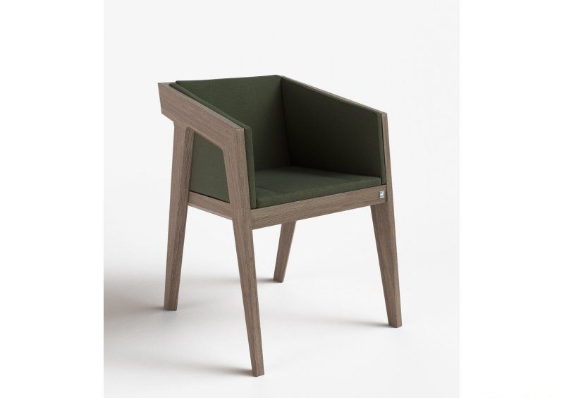 Стул низкий Air 2 Gray 4Soft рогожка