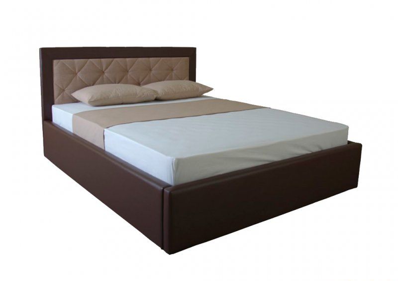 Кровать EAGLE IRMA lift 1600x2000 beige/brown