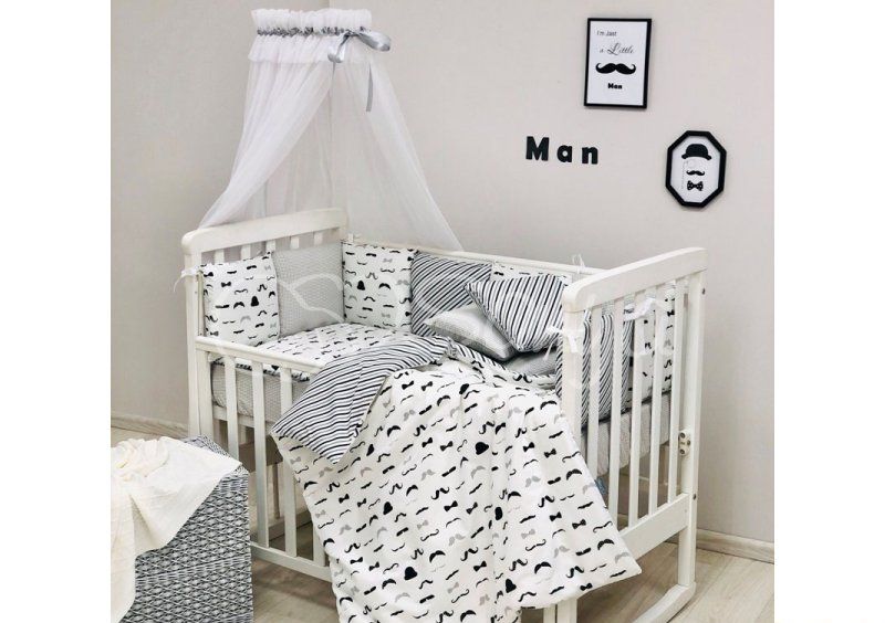 Комплект белья Baby Design Усы